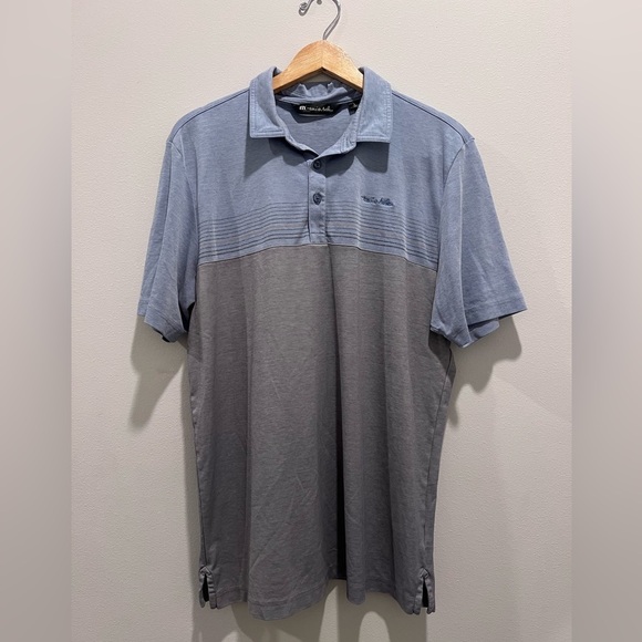 4- Men Sz LARGE Travis Mathew Polos - Picture 5 of 8